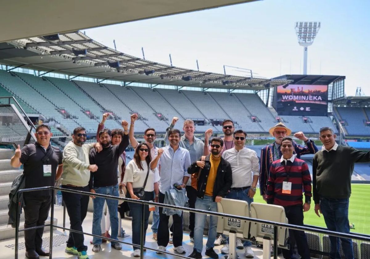 Indian incentive group at a Melbourne gala