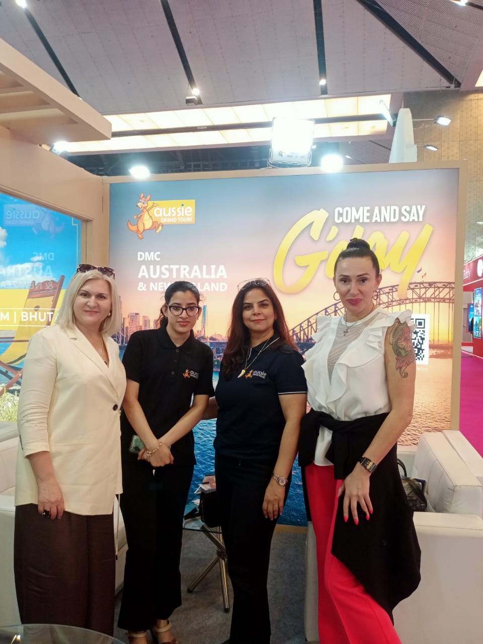 AGT booth at SATTE 2023